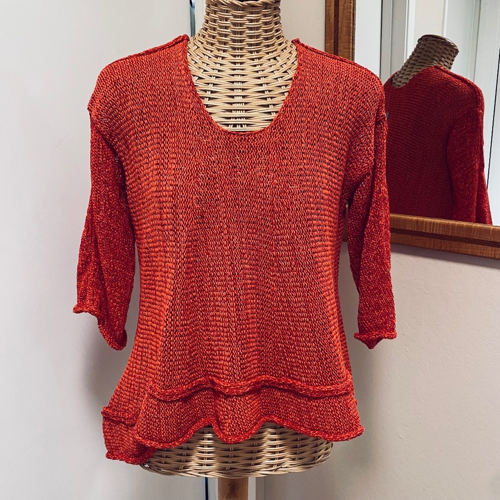 Skif International Happy Circle Pullover Sweater NWOT